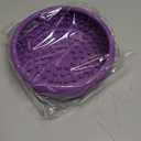 Dog Lick Bowl, Bestalk Anxiety Relief Lick Mat for Dogs, Non-Slip Freeze Licking Bowl Enrichment Puzzle Feeder for Distraction, BPA Free Silicone, Dishwasher Safe(Purple,S)