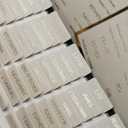 UPAFEXXI-Laminated Bible Tabs with Book Summaries(Gold Foil Embossed Lettering), Bible Tabs for Women and Men, Reposition Large Print Stickers, Easy to Read, 80Chapters Labels for Easy Navigation