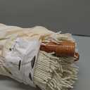 Boho Fringe Umbrella, Beige