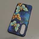 GUAGUA for Samsung Galaxy A36 Case Glow in Dark, Samsung A36 Case with Cute Butterfly Pattern Noctilucent Luminous Shockproof Protective Phone Case for Galaxy A36 5G Women Men Gifts
