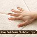 Sour Lemon 10x14 Area Rugs for Living Room, Soft Large Area Rug Fluffy Grey Rugs for Bedroom, Machine Washable Area Rug Non Slip Carpet Rug for Living Room Playroom Kids Room Home Decor