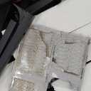 Feonase 7-Piece Dining Table Set with 6 Stools, 63" Large Extendable Kitchen Table Set for 4-8, Mid-Century Dining Room Table with Heavy-Duty Frame & MDF Board, Easy Assembly, Walnut