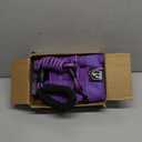 No Pull Tactical Dog Harness for Large Dogs, Escape Proof Molle Dog Vest Harness and Leash Set, Adjustable Military Service Dog Harness with Handle for Medium Large Dogs(Purple, L)