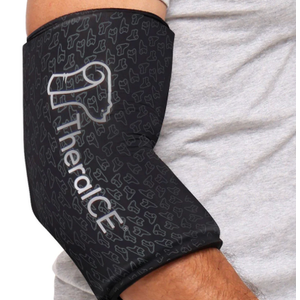 TheraICE Cold Elbow Compression Sleeve PRO (2 Pack), L/XL