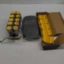 Drybar The Roller Club Curling Hot Rollers | 10 Rollers, 2 Sizes, Heats-Up Fast, Gentle on Hair, Reduces Frizz, Adds Shine, comes with Heat-Resistant Bag