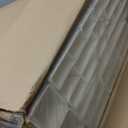 No-Dig Air Conditioner Fence 36" W X 45" H White Vinyl Privacy Fence with Planter Box for Trash Can Pool Equipment (1 Panel)