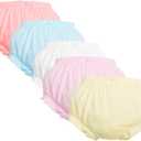 Diaper Cover - Baby Bloomers, Diaper Covers for Toddler Girls (18-24 Months, Solid Color 1)