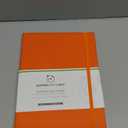 angePanda Planner Pro A4 Daily Planner 2026 6 Month Undated Planner with Hourly Schedule, Large 8.5x11 Layout, To Do List, Daily Journal, Goal Planner, Habit Tracker & Gratitude Organizer for Home/Office Orange