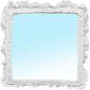 Cribby Baby Mirror for Crib and Bassinet for Infants and Newborns with Shatterproof, Unbreakable Acrylic and Full Quilted Cover, Interior Side Mounting, No Glass for Safe Early Learning Use