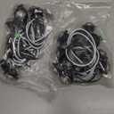 (Pack of 20) TMH 3/4 Inch Mount White LED Clearance Bullet Marker lights, Side LED marker lights for trailer Truck RV Car Bus Van