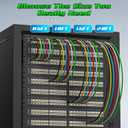 1 Foot Cat6 Patch Cable(6 Pack), Solid Pure Copper Patch Cord, Cat 6 Ethernet Cable, UTP Network, High Speed RJ45 Internet Cable, Compatible for Routers, Switches, PC, Servers, PS4/5, Xbox - Green