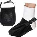 Special Essentials 2 Pack of Adjustable Leg Cast Sock Cover - Non-Slip Foot and Toe Cover Socks for Women and Men