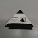 Self-Adjusting Napkin Holder  Compact Black Metal Dispenser for Standard Paper Napkins, Ideal for Kitchen Countertops