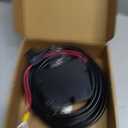 Replacement for Dometic HWK-DC Hardwiring Kit, Two Power Outlets with Standard and Threaded 2-Pin, Heavy Duty 10AWG Wiring, 20FT, 12V/24V