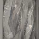 Amerdeco 10 Pack Brushed Satin Nickel Cabinet Pulls 5 Inch(128mm) Hole Centers, Handles for Kitchen Cabinet Hardware, Arch Cabinet Handles for Bathroom Dresser Drawer Handles ZH0016