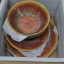 FINE&NICE Melamine Dinnerware Set of 12Pcs, Dish Set for 4, Lightweight Unbreakable Plate and Bowl Set for Patio, RV and Camping, Dishwasher Safe,Rusty Brown