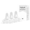 Natural Flow Baby Bottle Silicone Nipple Level 2, Medium Flow (M), 3+ Months, 3 Counts (Pack of 1)