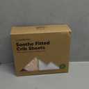 KeaBabies 2-Pack Organic Crib Sheets for Boys, Girls - 52x28 Fitted Crib Mattress Sheet Neutral, Breathable Jersey Cotton Cover for Baby Bed, Toddler Mattress, Soft & Cute Prints (Butterflies)