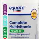 Equate Adults 50+ Complete Multivitamin/Multimineral Supplement Tablets, 450 Ct