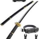 Cold Blade Katana Sword - 41 inches Katana Replica with Holster Belt and Display Stand - Sword with Authentic Design