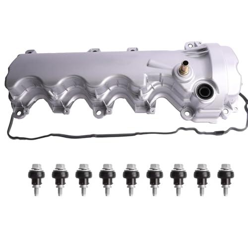 Amazon.com: MITZONE Left Side Aluminum Valve Cover Kit Compatible with Ford Lincoln Mercury Explorer Mustang Expedition Mark LT Navigator Mountaineer F-150 F-250 F-350 F-450 F-550 4.6L 5.4L 2004-2014 : Automotive