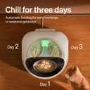 PETLIBRO Automatic Wet Cat Feeder with Refrigeration 2026 New Verision, App-Controlled Cat Food Dispenser with Semiconductor Cooling, 3 Fresh Meals for 3 Days, Stainless Steel Bowl, Black