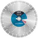 RHAPSODY 16 Inch Laser Welded Diamond Concrete Saw Blade, Segmented Premium Diamond Blade General Purpose Dry/Wet Cutting Concrete, Reinforced Concrete, Masonry, Brick, Block,1"-20mm Arbor