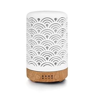 Scent Diffuser Aromatherapy Essential Oil Diffuser 100ML, Cool Mist with Waterless Auto Shut-Off for Home Office