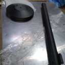 VEVOR Crowd Control Stanchion, Set of 12 Pieces Stanchion Set, Stanchion Set with 6.6 ft/2 m Black Retractable Belt, Black Crowd Control Barrier w/Concrete and Metal Base - Easy Connect Assembly