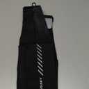 Slim Running Belt Fanny Pack for Men Women, Running Phone Holder, Waist Pack Runners Bag Money Belt with 3 Separate Pouch to Store Your Phone Key Money Safe, Waist Bag-Black