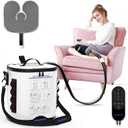 Cold Therapy Machine with Programmable Timer, Portable Ice Machine for Knee After Surgery, Knee Replacement Recovery System, Cryotherapy Pain Relief w/Compression Pad