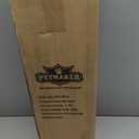 Cat Scratching Post with Carpeted Base - 27.75-Inch Sisal Burlap Fabric Scratcher - Furniture Scratching Deterrent for Indoor Cats by PETMAKER (Beige)