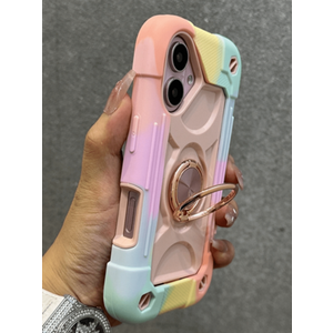 MARKILL Compatible with iPhone 17 Case 6.3 Inch with Built-in Kickstand, Military Grade Drop Protection Full Body Rugged Heavy Duty Protective Cover