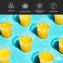 3oz Disposable Plastic Cups 500 Pack,Small Mouthwash Cups, Bulk Sample Tumblers for Home, School, Office, Parties, or Commercial Use