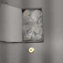 Amerdeco 10 Pack Brushed Brass Cabinet Knobs Single Hole Cabinet Pulls Round Kitchen Cabinet Knobs Drawer Knobs Dresser Knobs and Pulls for Bathroom Cabinets ZH0051