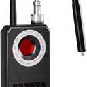 Hidden Camera Detectors,Bug Detectors, GPS Tracker Detector,Hero Privacy Pen, rf Detector,Anti spy Detector,Listening Device Detectors in Travel,Car,Bath,Office,Hotel to Protect Privacy;（Black）