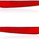 149581800C Tail Rear Bumper Reflector Red Pair LH RH Compatible with Model Y 2023 2022 2021 2020