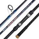 BERRYPRO Surf Spinning Rod Full Carbon Surf Fishing Rod with Fuji Guide (9'/10'/11'/12')