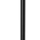 Gatco 1436MX, Freestanding Toilet Paper Holder, 22 H, Matte Black/Floor Standing Weighted Base Toilet Paper Holder Stand