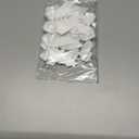 AIMUDI White Satin Bows 2" Satin Bow for Gift Wrapping Small Bows with Twist Ties Premade Ribbon Bow for Crafts Cake Pop Treat Bags Wedding Bridal Shower Birthday Party Decoration, 50 PCs