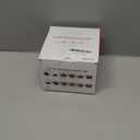 Abeja C7 LED Multicolor Christmas Lights, 25Ft Outdoor Christmas String Lights with 27 Shatterproof Bulbs, Green Wire Vintage Decor for Xmas Tree, Patio, Roofline, Garden, Party Indoor Outdoor