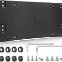 RED WOLF Rear License Plate Bracket Fit for 2008-2024 Mercedes-Benz Replace for Tail Bumper Car Tag Holder Frame Replace OE 1698170211 A0008101711 w/Mounting Screws Cover Wrench