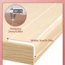 Baby Proofing, Clear Edge Protector Strip, Soft Corner Protectors for Kids, Baby Child Safety Tables Corner Guards for Furniture Against Sharp Corners for Cabinets, Tables, Drawers 32.8ft