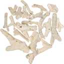 iplusmile Pond Filter Media Aquarium Crushed Coral, Aquarium Coral Stones Filter for Aquarium Fish Tank Pond Filter Plant Pot Decorations Accessories (1.1lb/500g)