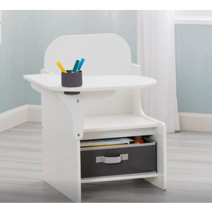 Delta Children MySize Chair Desk, White
