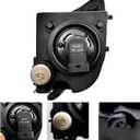 Fog Lights Compatible With 2006-2010 IS250/IS350 Front Bumper Lights Assembly with Halogen Bulbs Fog Lamps Replacement Driver and Passenger Side