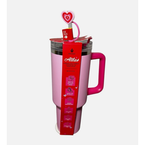 Manna Valentines Atlas Stainless Steel Tumbler - Pink - 40 oz