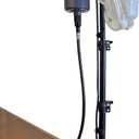 Rotary Tool Hanger Flex Shaft Accessories Holder Stand Compatible with Foredom Dremel Grobet Tools,Height Adjustable Rotary Motor Mount with Table Clamp(28inchs)