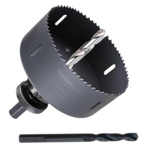 4-3/4 inch 121mm HSS Bi Metal Hole Saw Cutter for Wood Metal