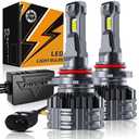 Auxbeam 9005 HB3 Fog Light,F22 Series 9005 Powersports, 6500K 110W 24000LM 700% Brighter 9005 Light For UTV ATV Offroad Vehicles